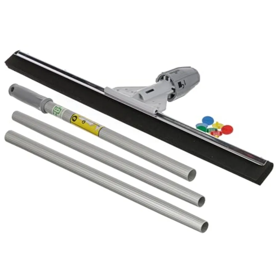 Unger Commercial SmartFit™ WaterWand™ 30" Heavy-Duty Floor Squeegee with 53" Aluminum Handle Ideal for Removing Water and Dirt
Unger Commercial SmartFit™ WaterWand™ 30" Heavy-Duty Floor Squeegee with 53" Aluminum Handle Ideal for Removing Water and Dirt