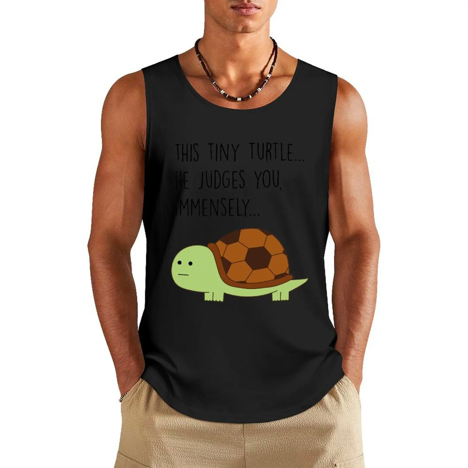 Tiny Turtle Judges You Tank Top anime clothes gym accessories men summer clothes
Tiny Turtle Judges You Tank Top anime clothes gym accessories men summer clothes