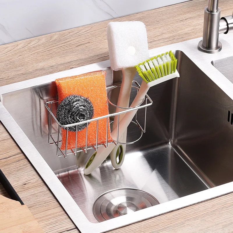 Stainless Steel Kitchen Organiser Sink Organiser Sponge Storage Hanger Soap Drainer Shelf Shelves Kitchen Supplies Home Decor
Stainless Steel Kitchen Organiser Sink Organiser Sponge Storage Hanger Soap Drainer Shelf Shelves Kitchen Supplies Home Decor