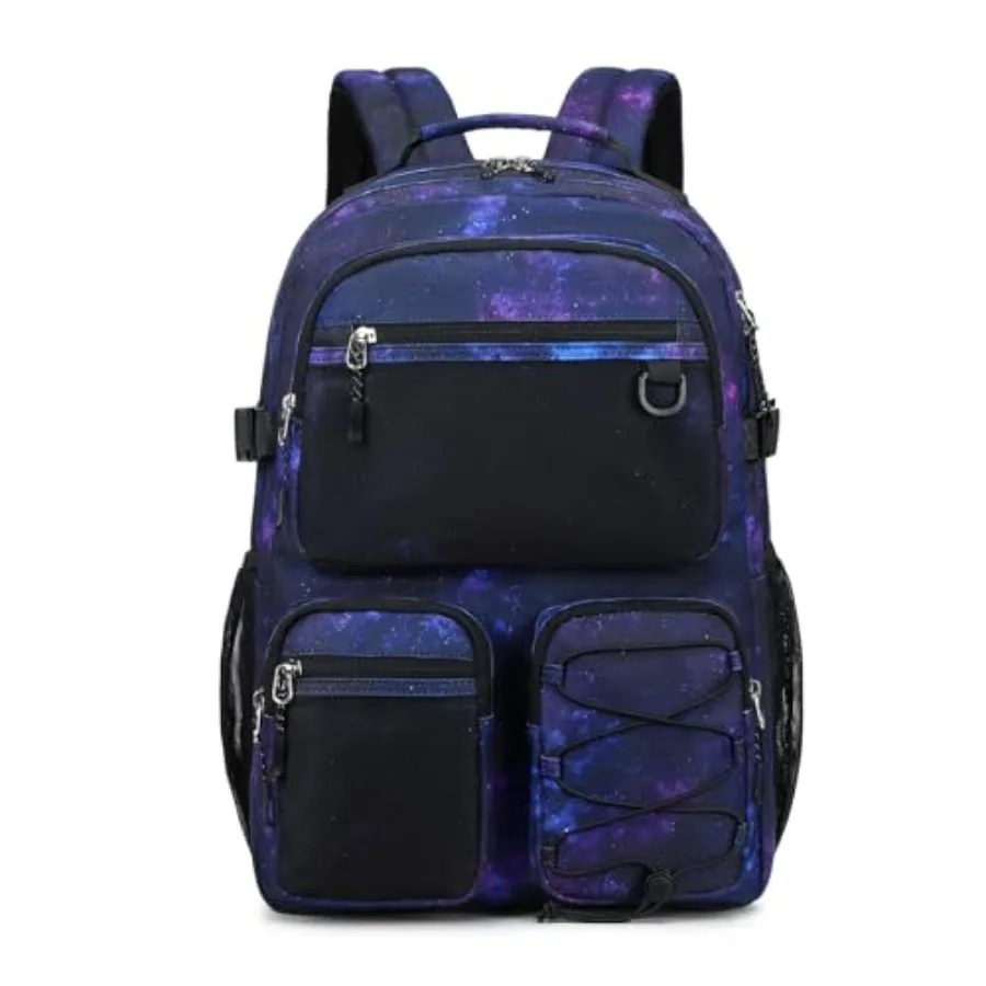 Multi-Pocket Backpack for Travel College, Heavy Duty Big Bookbag with 15.6 inch Laptop Compartment
Multi-Pocket Backpack for Travel College, Heavy Duty Big Bookbag with 15.6 inch Laptop Compartment
