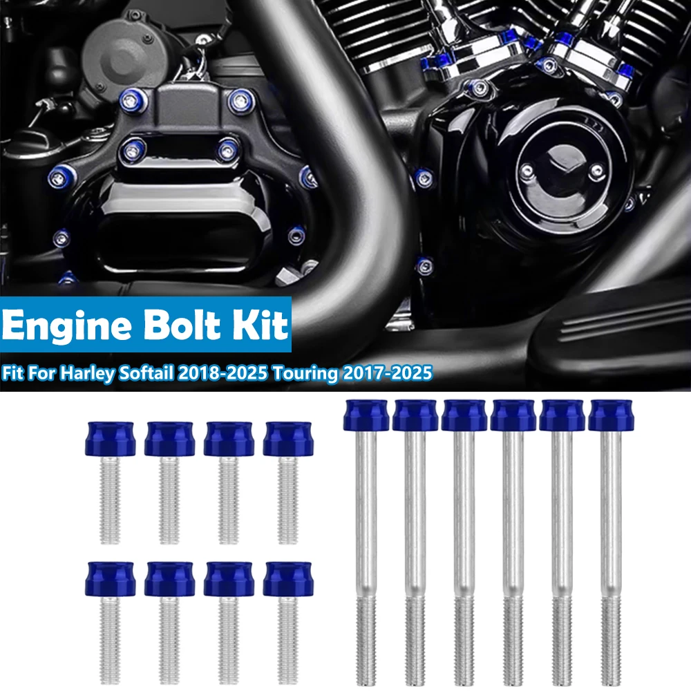 Motorcycle Engine Bolt Kit Cylinder Bolts Screw Head Cap Cover For Harley M8 Softail Fat Boy Low Rider 18-2025 Touring 2017-2025
Motorcycle Engine Bolt Kit Cylinder Bolts Screw Head Cap Cover For Harley M8 Softail Fat Boy Low Rider 18-2025 Touring 2017-2025