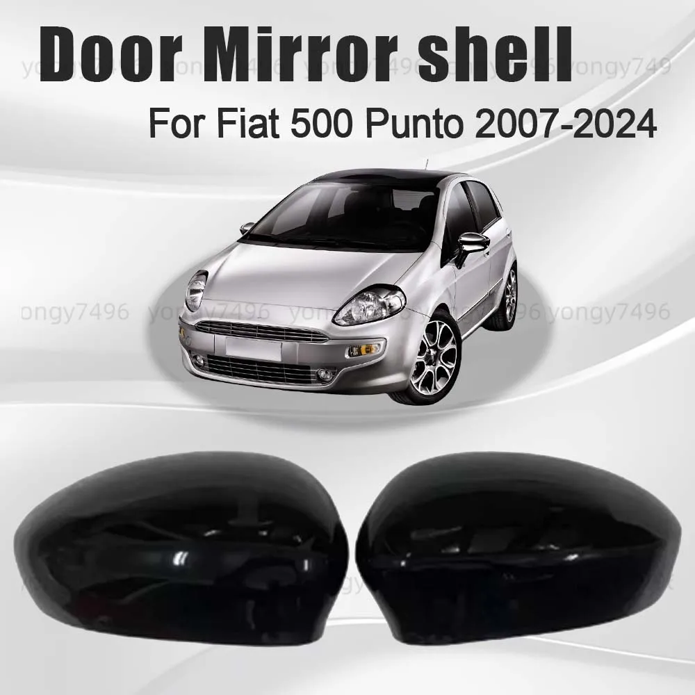 Protective Cover White Black Carbon Fiber Chrome Silver Door Mirror Shell For Fiat 500 Punto 2007-2024 Car Rearview Accessories
Protective Cover White Black Carbon Fiber Chrome Silver Door Mirror Shell For Fiat 500 Punto 2007-2024 Car Rearview Accessories