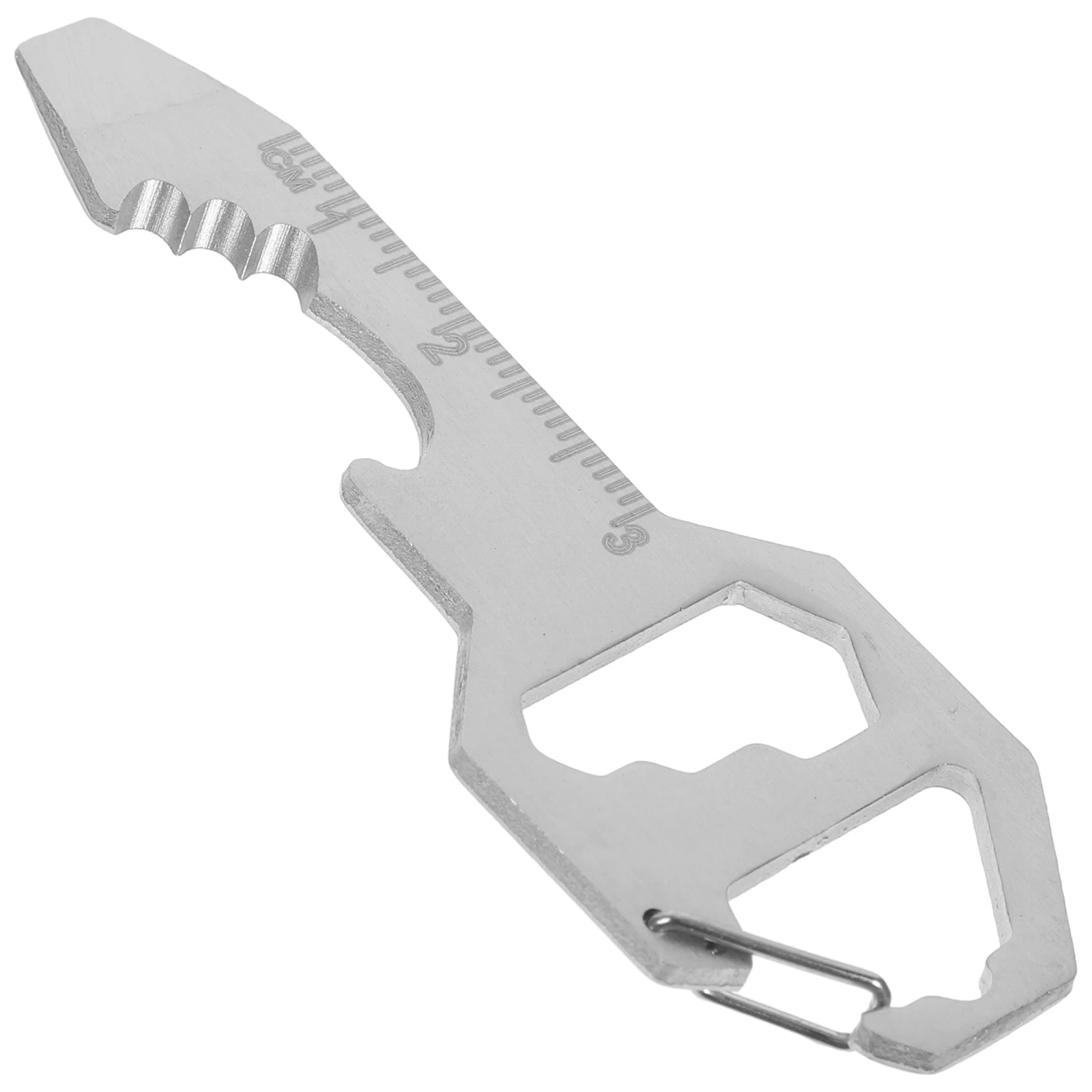 Multifunction Bottle Tool Key Tool Silver 3cm Ruler Cord Cutter Hex Wrench Screwdriver Portable Keychain Screwdriver Gift 
Multifunction Bottle Tool Key Tool Silver 3cm Ruler Cord Cutter Hex Wrench Screwdriver Portable Keychain Screwdriver Gift