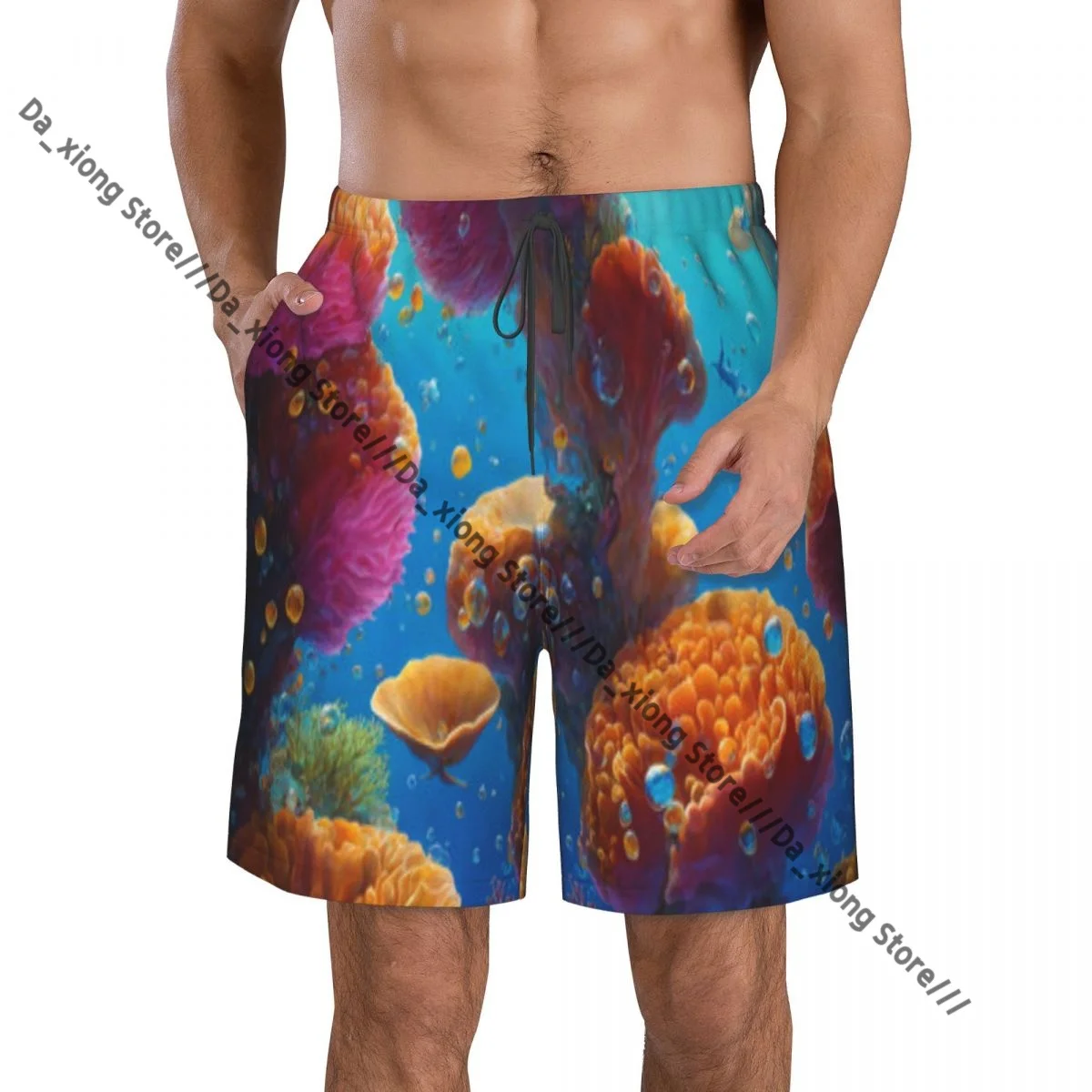 Coral Reef With Formations And Sea Sponges Quick Dry Swimming Shorts For Men Swimwear Swimsuit Trunk Bathing Beach Wear
Coral Reef With Formations And Sea Sponges Quick Dry Swimming Shorts For Men Swimwear Swimsuit Trunk Bathing Beach Wear