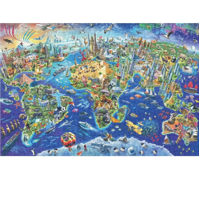 Adult 1000/2000/500 Pieces Jigsaw Puzzle World Landmark Beautiful Landscape Paintings Stress Reducing Toys Christmas Gifts
Adult 1000/2000/500 Pieces Jigsaw Puzzle World Landmark Beautiful Landscape Paintings Stress Reducing Toys Christmas Gifts