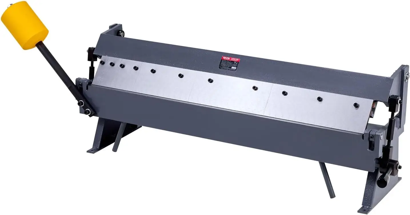 Box and Pan Brake, 36 in Sheet Metal Bending Brake,16-Gauge Mild Steel Capacity, 0-135 Degree Adjustable, Metal Bender Machine
Box and Pan Brake, 36 in Sheet Metal Bending Brake,16-Gauge Mild Steel Capacity, 0-135 Degree Adjustable, Metal Bender Machine