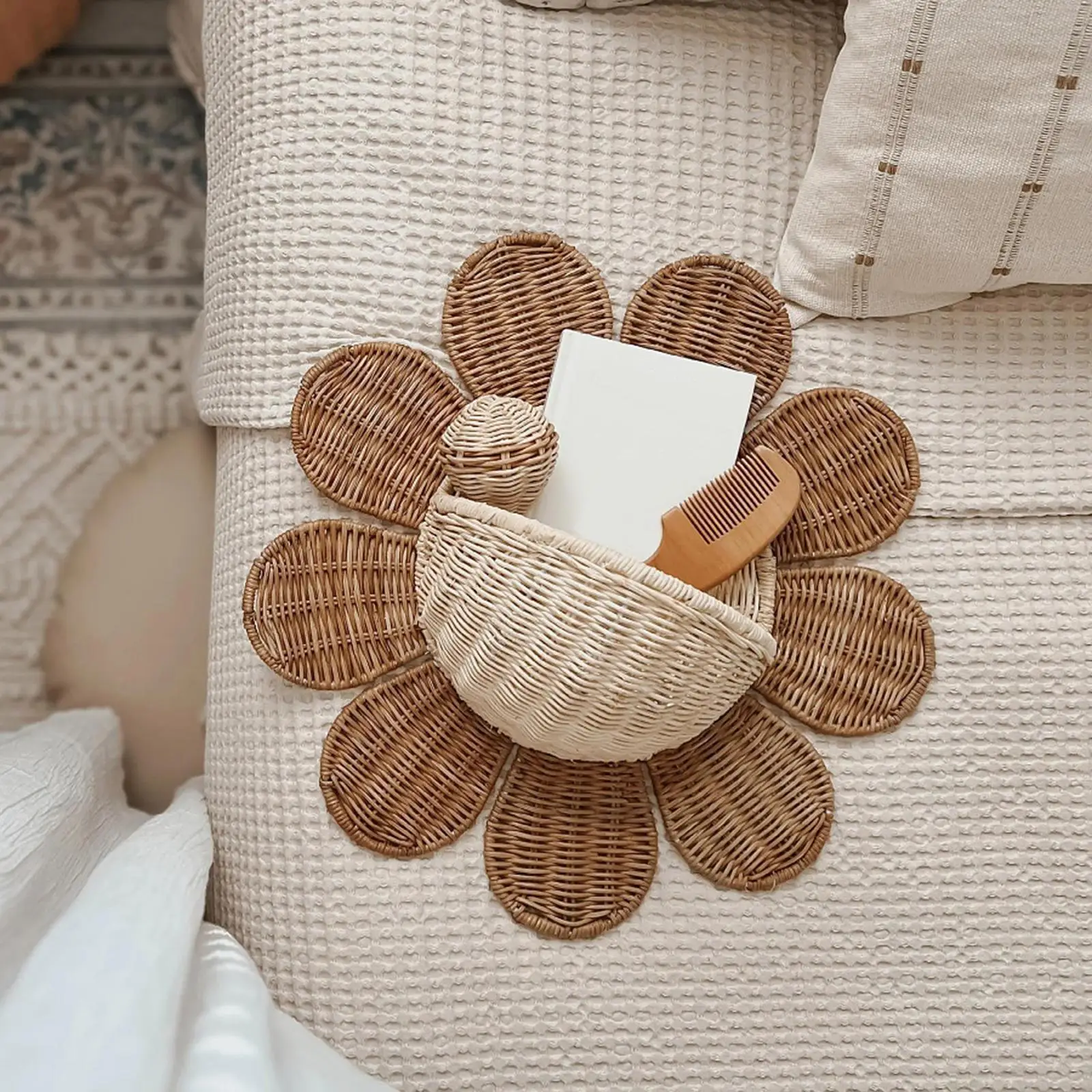 Wall Hanging Basket Rattan Container Letters Decor for Home Entrance Kitchen
Wall Hanging Basket Rattan Container Letters Decor for Home Entrance Kitchen