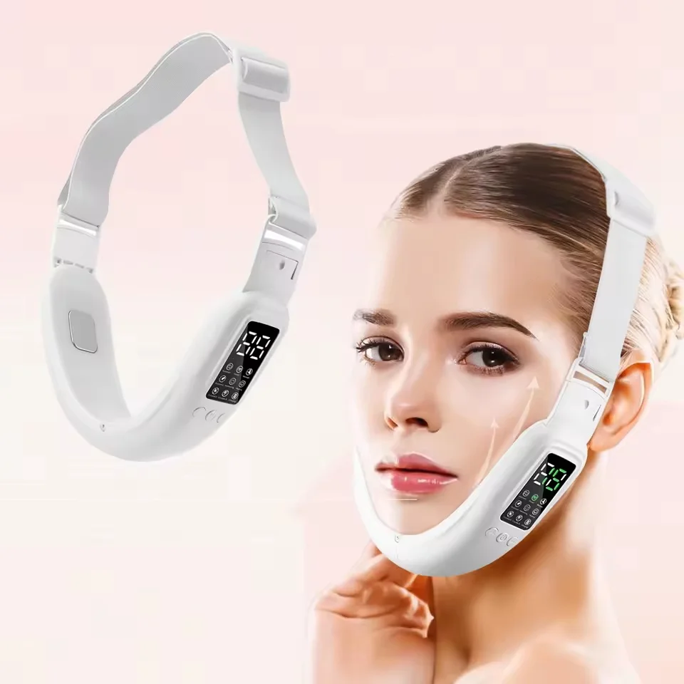 V Face Facial Lifting Machine Electric V-Line Up Lift Belt Face Massage Skin Lifting Firming Beauty Device Double Chin Reducer
V Face Facial Lifting Machine Electric V-Line Up Lift Belt Face Massage Skin Lifting Firming Beauty Device Double Chin Reducer