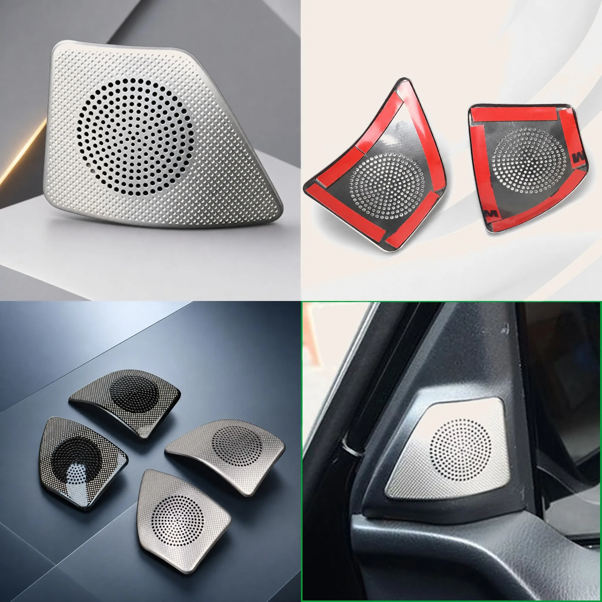 Car Styling For Mitsubishi Pajero 2016-2020 A-pillar Audio Speaker Cover Trim Decorative Frame Auto Accessories
Car Styling For Mitsubishi Pajero 2016-2020 A-pillar Audio Speaker Cover Trim Decorative Frame Auto Accessories