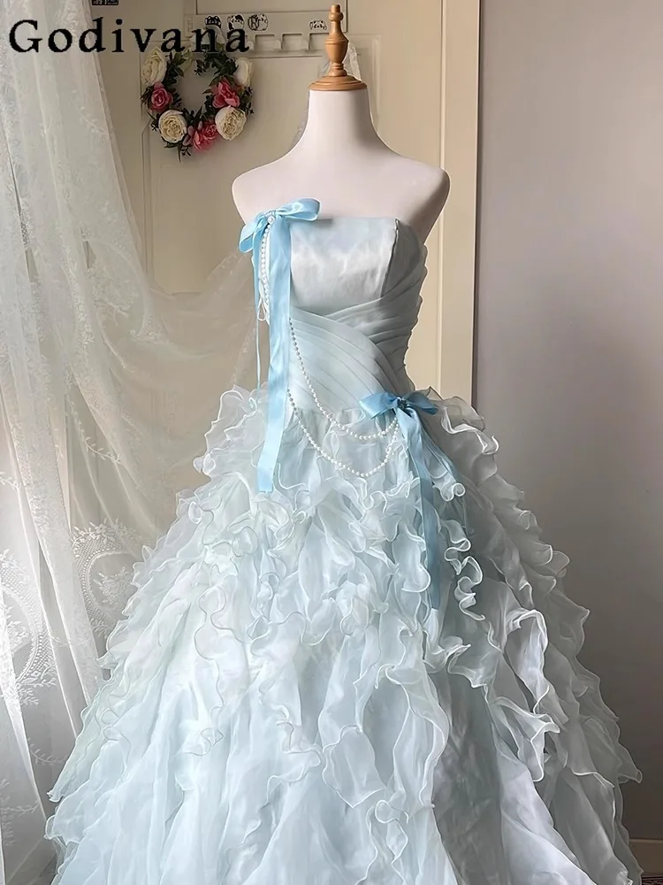 Sweet Fairy Japanese Original Lolita Blue Evening Dress Bar Mitzvah Princess Style Birthday Banquet Bow Dresses
Sweet Fairy Japanese Original Lolita Blue Evening Dress Bar Mitzvah Princess Style Birthday Banquet Bow Dresses