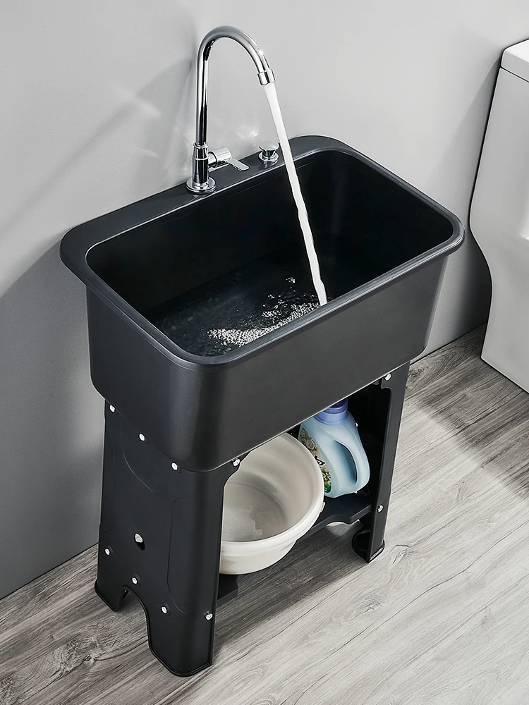 Wash Basin Home Balcony Small Apartment Mini Sink Bathroom Column Type Laundry Basin Wash Basin Washstand
Wash Basin Home Balcony Small Apartment Mini Sink Bathroom Column Type Laundry Basin Wash Basin Washstand