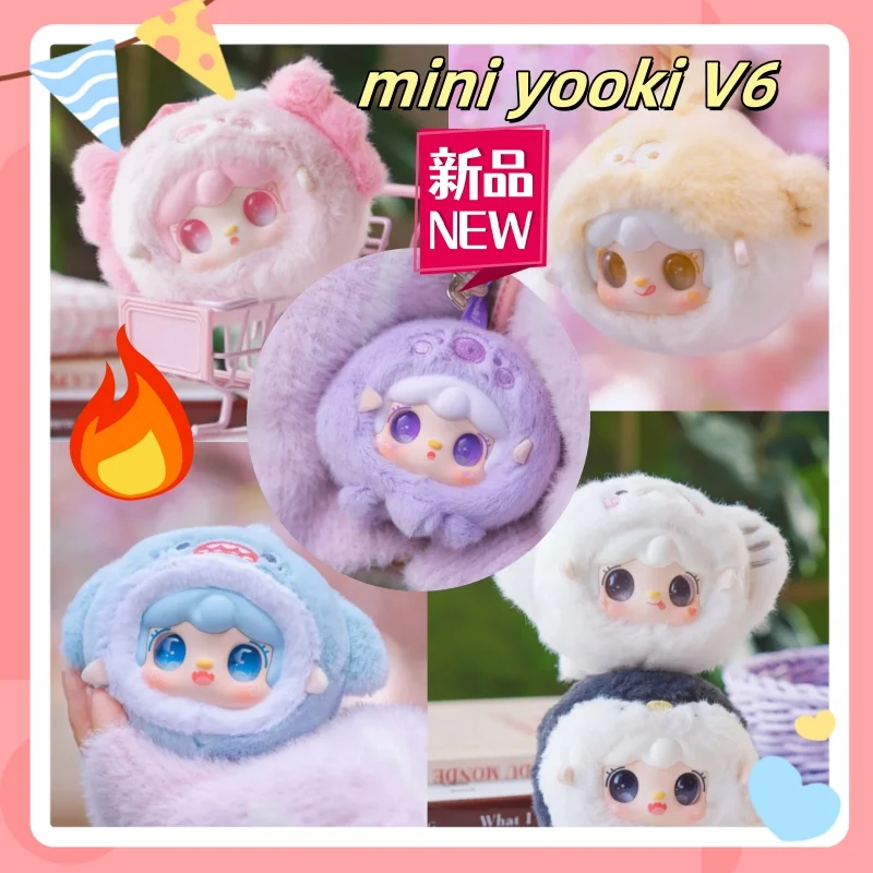 Новая подлинная в наличии мини Yooki V6 Oxygen Sixth Generation Ocean Doll Series слепая коробка милый орнамент сумка кулон подарок для девочки
Новая подлинная в наличии мини Yooki V6 Oxygen Sixth Generation Ocean Doll Series слепая коробка милый орнамент сумка кулон подарок для девочки