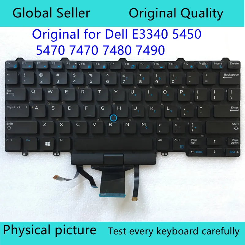 Оригинал США 95% Новинка для Dell E5470 E5480 E5490 E3340 E5450 E7450 E7470 E7480 встроенная клавиатура Noteboook US
Оригинал США 95% Новинка для Dell E5470 E5480 E5490 E3340 E5450 E7450 E7470 E7480 встроенная клавиатура Noteboook US