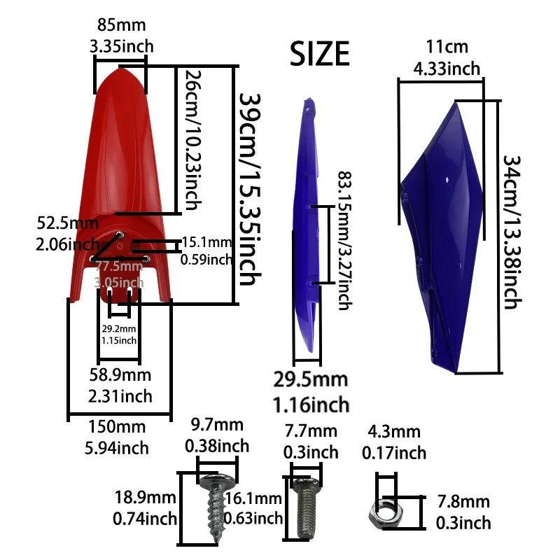 Motorcycle Parts Tools PP Plastic Rear Fender For Light Bee S X Dirt Pit Bike Wheel Mudguard Fairing Kit Motorcycle Accessories
Motorcycle Parts Tools PP Plastic Rear Fender For Light Bee S X Dirt Pit Bike Wheel Mudguard Fairing Kit Motorcycle Accessories