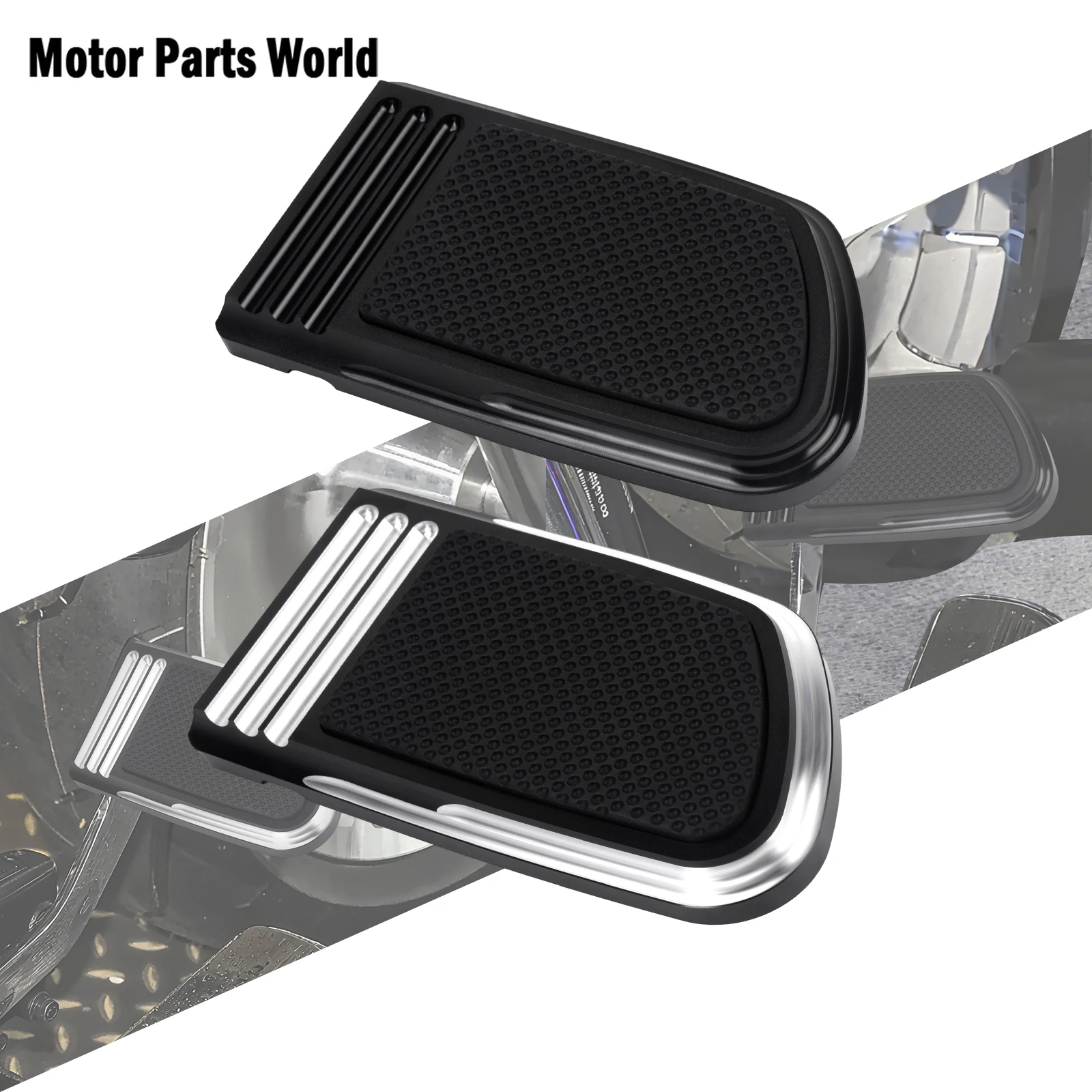 Motorcycle CNC Foot Pegs Footrest Black Chrome Brake Pedal Pegs Footboard For Harley Softail Street Bob Fat Bob 2018-20225 FXDB
Motorcycle CNC Foot Pegs Footrest Black Chrome Brake Pedal Pegs Footboard For Harley Softail Street Bob Fat Bob 2018-20225 FXDB