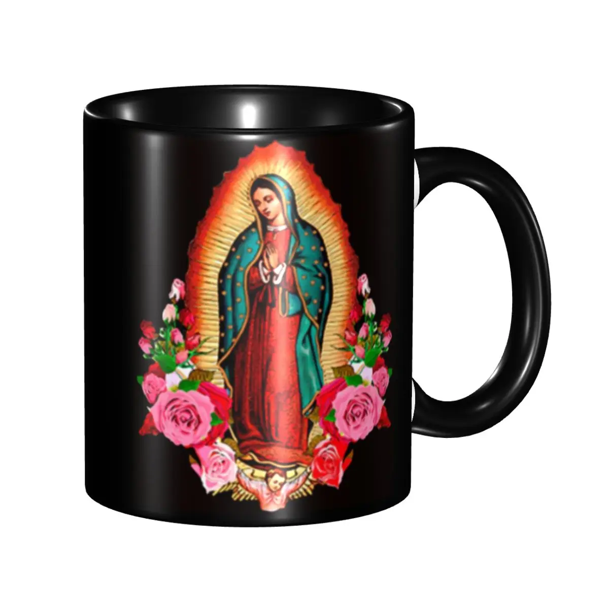 Our Lady Of Guadalupe Virgin Mary Coffee Mugs DIY Customized Ceramic Mug Cup Creative Gift
Our Lady Of Guadalupe Virgin Mary Coffee Mugs DIY Customized Ceramic Mug Cup Creative Gift
