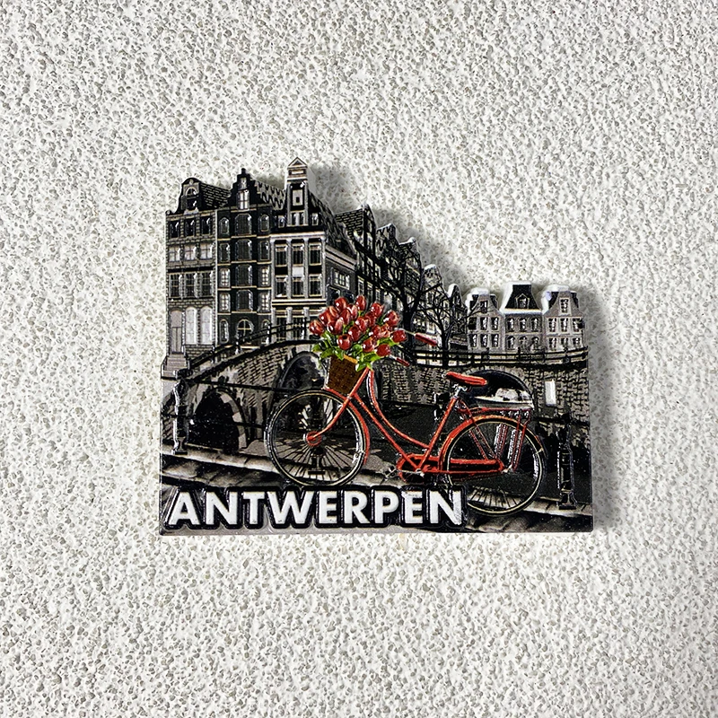 Belgium Antwerp tourist souvenirs Creative creative decoration 3d stereo magnetic refrigerator magnets
Belgium Antwerp tourist souvenirs Creative creative decoration 3d stereo magnetic refrigerator magnets