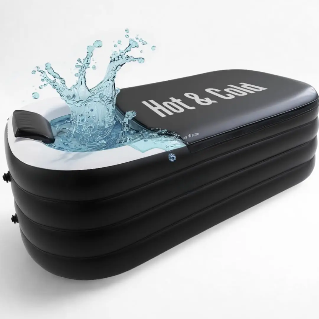® Portable Inflatable Bathtub For Ice Bath Or Hot Baths | Foldable & Freestanding Soaking Recovery Tub For Adults | Durable
® Portable Inflatable Bathtub For Ice Bath Or Hot Baths | Foldable & Freestanding Soaking Recovery Tub For Adults | Durable