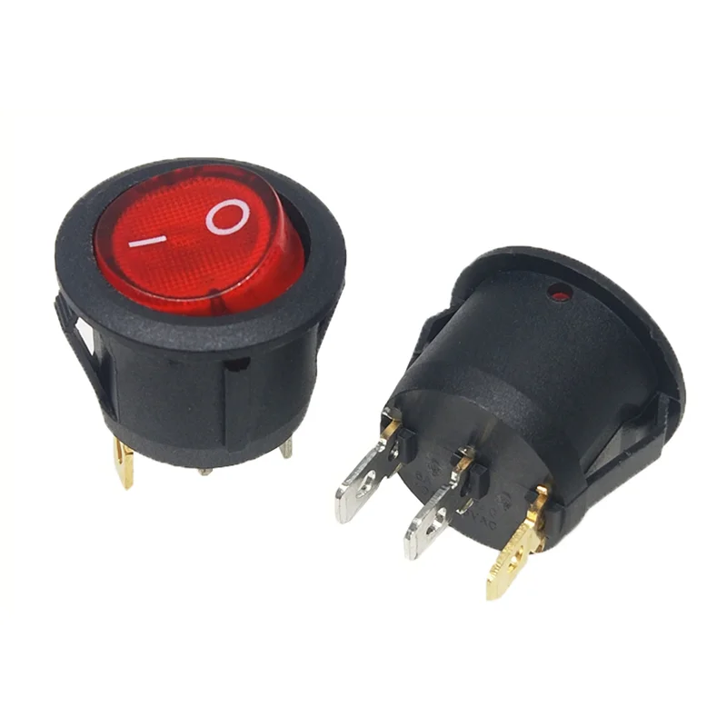 10 шт. круглый кулисный переключатель ВКЛ-ВЫКЛ красный зеленый колпачок со светодиодом 3-контактный 6А 250 В 20 мм
10 шт. круглый кулисный переключатель ВКЛ-ВЫКЛ красный зеленый колпачок со светодиодом 3-контактный 6А 250 В 20 мм