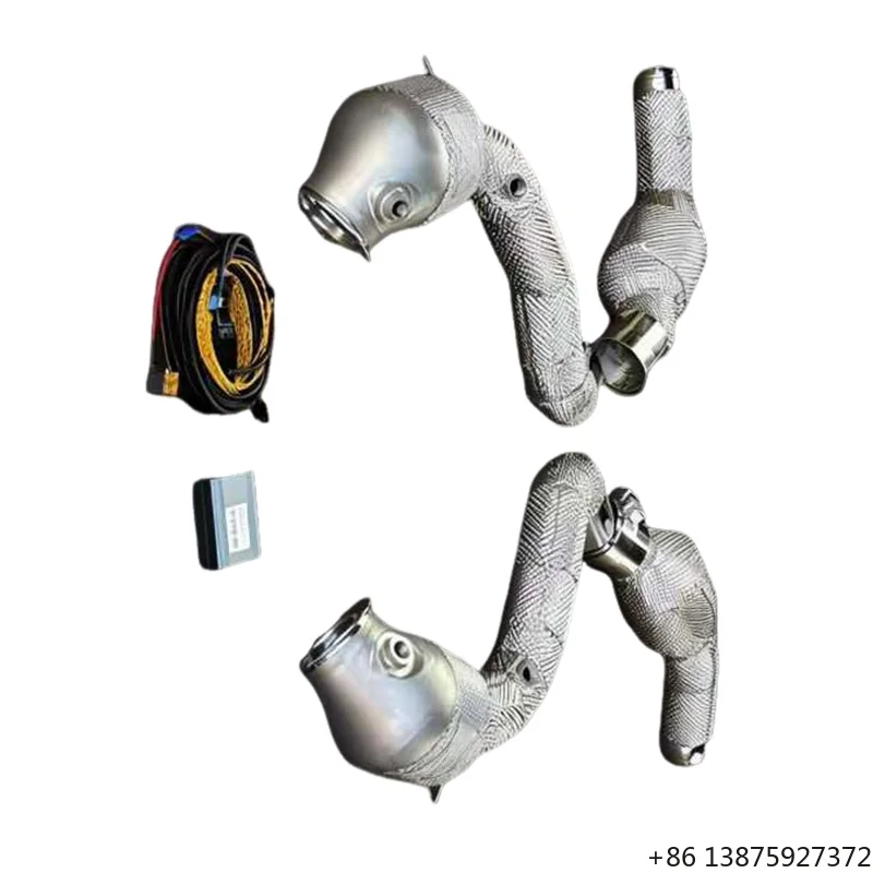 OEM Free Flow Pipe for C63/C63S W205 4.0T Tuning Stainless Steel Pipe Exhaust Header Downpipe Exhaust System
OEM Free Flow Pipe for C63/C63S W205 4.0T Tuning Stainless Steel Pipe Exhaust Header Downpipe Exhaust System