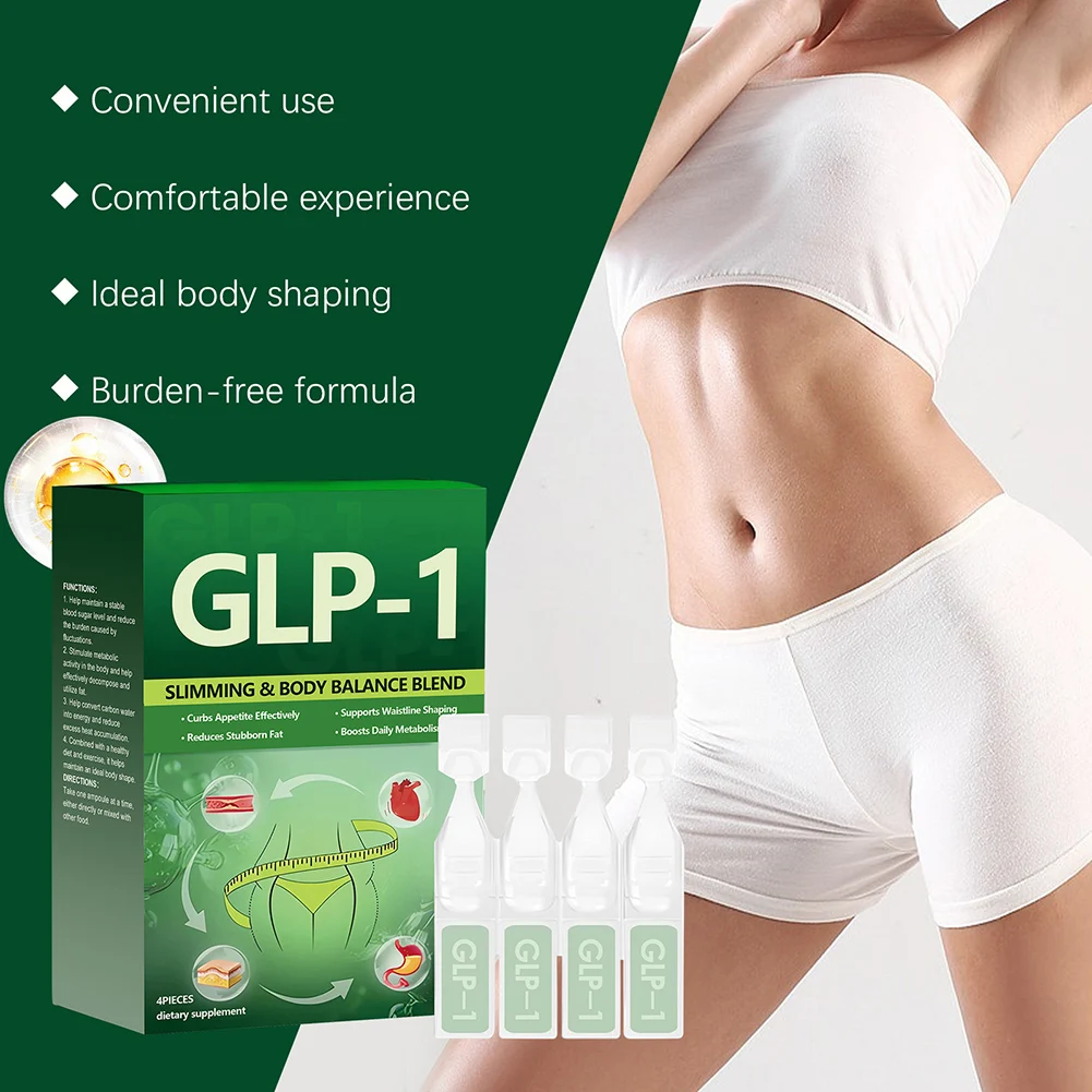 Fats Burning GLP-1 Weight Loss Slimming Drops Enhanced Detoxification Appetite Suppression Accelerated Metabolism Essence Liquid
Fats Burning GLP-1 Weight Loss Slimming Drops Enhanced Detoxification Appetite Suppression Accelerated Metabolism Essence Liquid