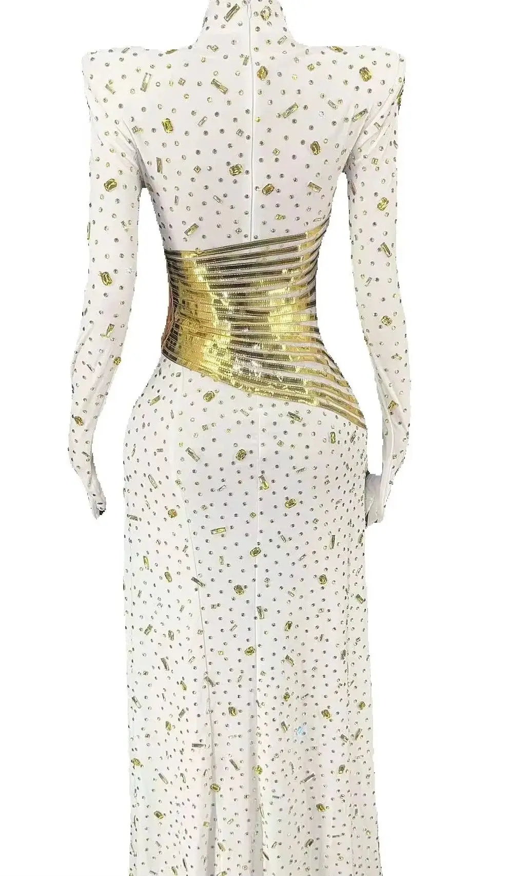 ZD Sexy Side Slit Dress 2024 New Fashionable Custom Women'S Clothing High Quality Rhinestone Bright
ZD Sexy Side Slit Dress 2024 New Fashionable Custom Women'S Clothing High Quality Rhinestone Bright
