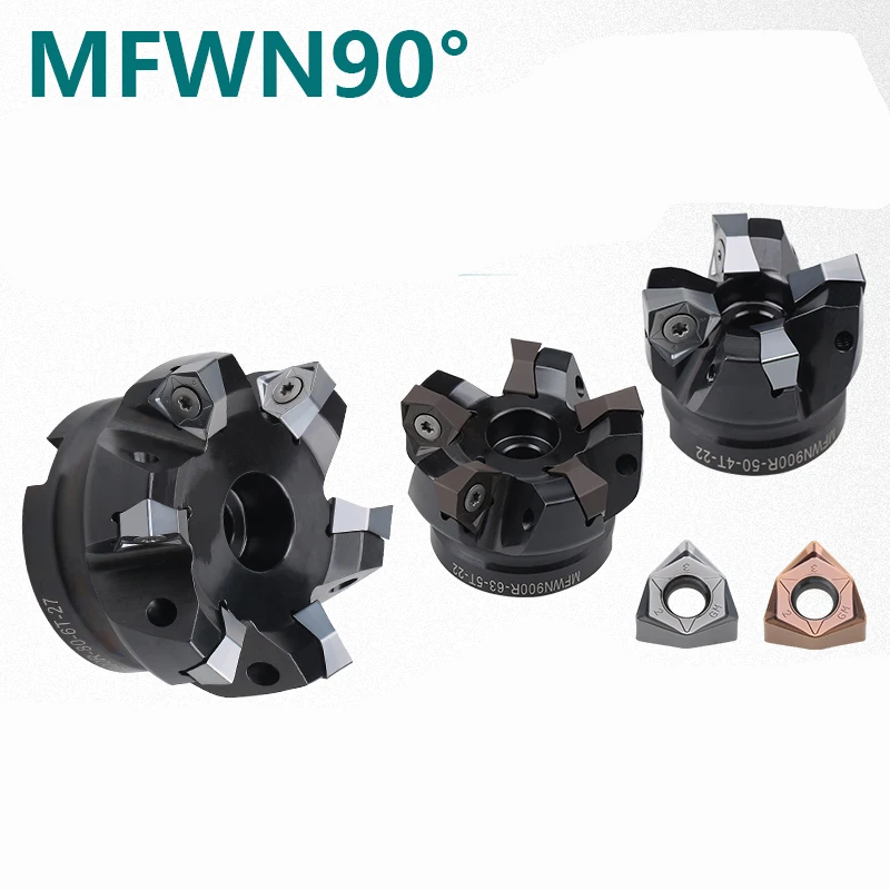 MFWN90 WNMU060408 Серия MFWN Высококачественные твердосплавные фрезы для тяжелой резки с быстрой подачей для обработки нержавеющей стали
MFWN90 WNMU060408 Серия MFWN Высококачественные твердосплавные фрезы для тяжелой резки с быстрой подачей для обработки нержавеющей стали