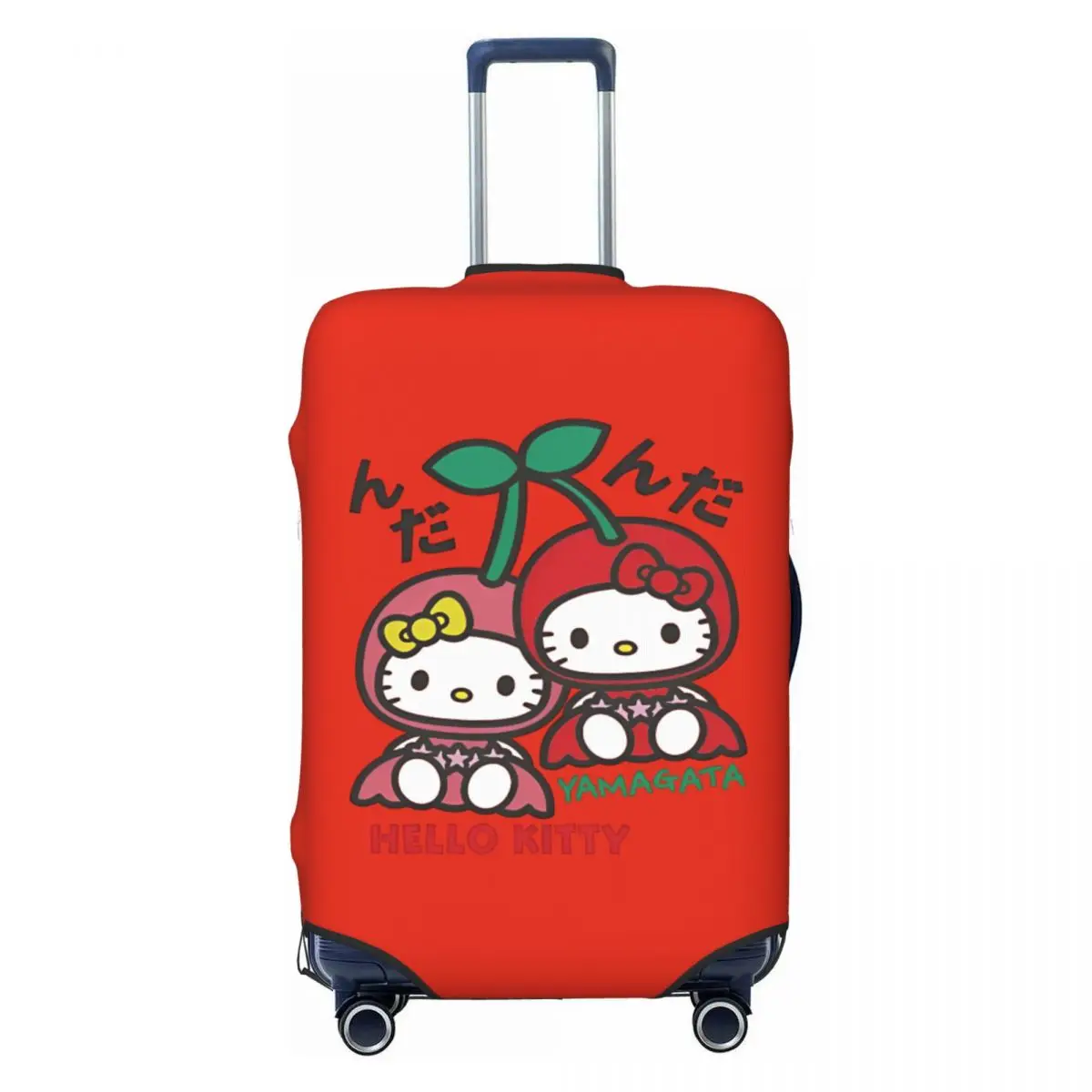 Чехол для чемодана Hello Kitty Gotochi Yamagata Cherry, защита для путешествий, отпуск, полезные принадлежности для багажа
Чехол для чемодана Hello Kitty Gotochi Yamagata Cherry, защита для путешествий, отпуск, полезные принадлежности для багажа