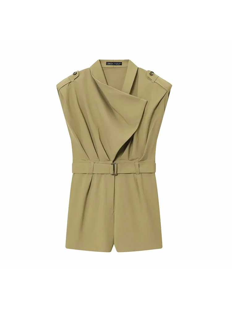 Women Autumn Winter Short Bodysuit Women New Fashion Solid Color With Belt Decoration Short Jumpsuit Women Leisure Bodysuit
Women Autumn Winter Short Bodysuit Women New Fashion Solid Color With Belt Decoration Short Jumpsuit Women Leisure Bodysuit