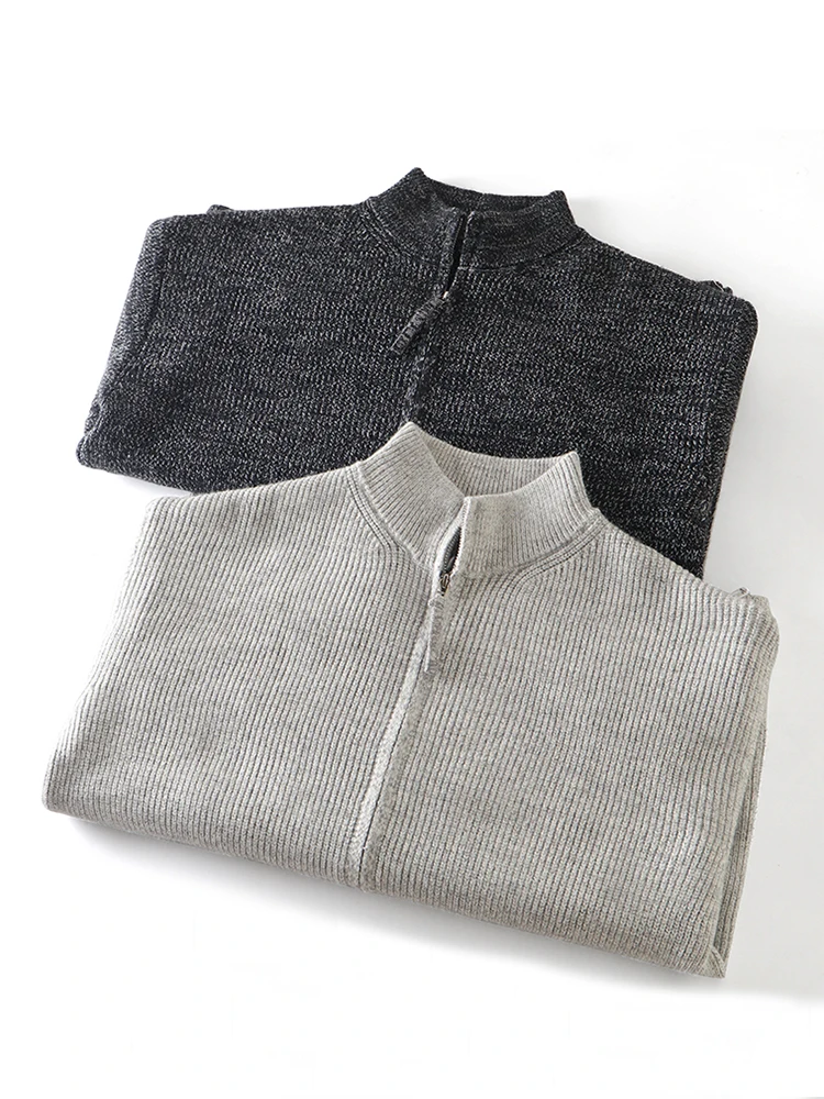 Мужской вязаный свитер на молнии из мягкой, приятной к телу ткани с цветочным узором, повседневный, с длинными рукавами, воротником-стойкой, трикотажный.
Мужской вязаный свитер на молнии из мягкой, приятной к телу ткани с цветочным узором, повседневный, с длинными рукавами, воротником-стойкой, трикотажный.