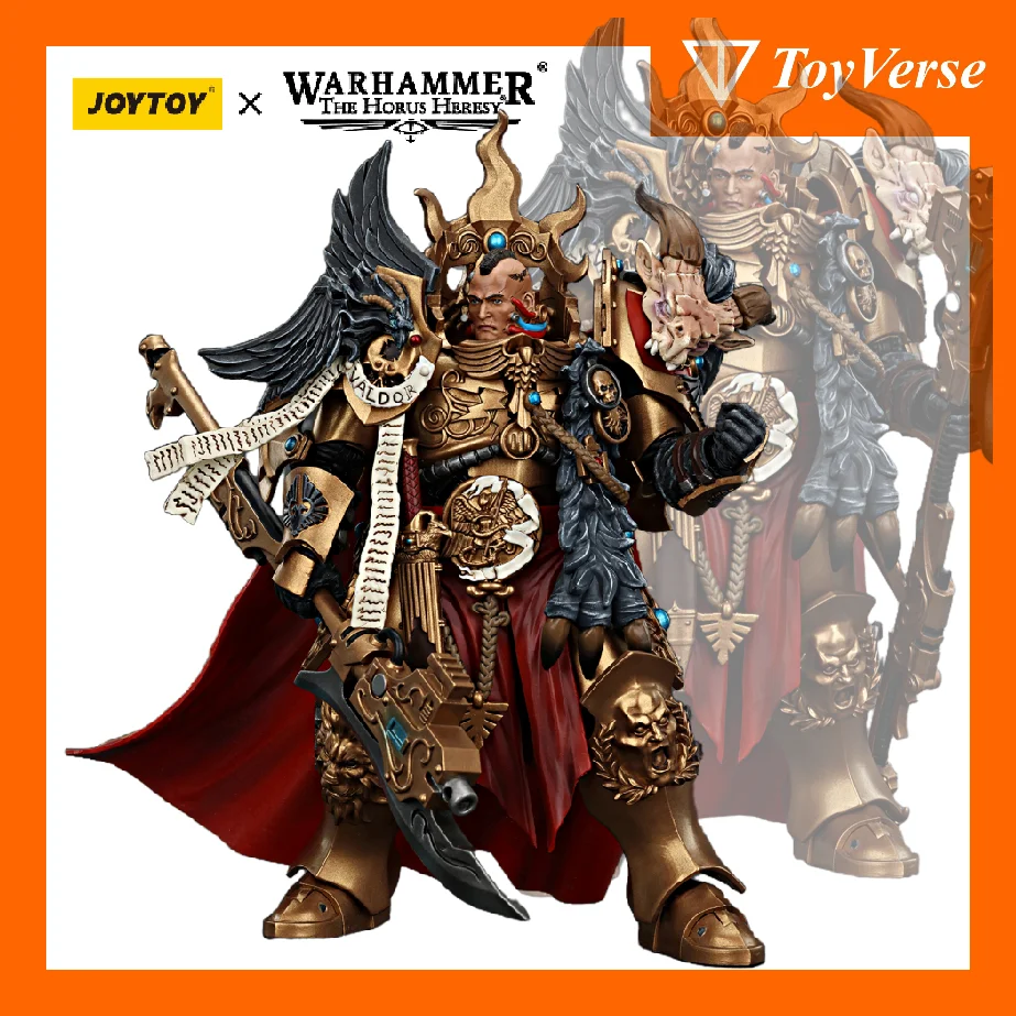 TOYVERSE JOYTOY Warhammer 30k 1/18 Action Figure Legio Custodes Constantin Valdor, Captain-General of the Legio Custodes
TOYVERSE JOYTOY Warhammer 30k 1/18 Action Figure Legio Custodes Constantin Valdor, Captain-General of the Legio Custodes