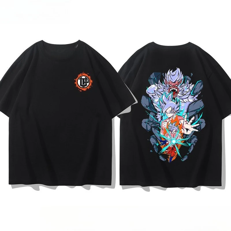 Футболка с принтом Dragon Ball Super Saiyan, повседневная футболка с короткими рукавами, повседневная и удобная одежда для родителей и детей
Футболка с принтом Dragon Ball Super Saiyan, повседневная футболка с короткими рукавами, повседневная и удобная одежда для родителей и детей