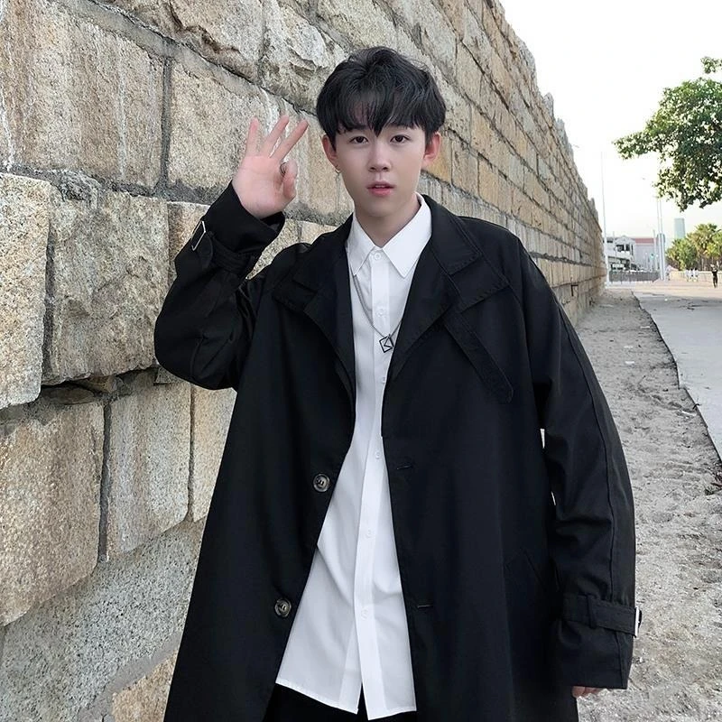 Ins Loose Fit Mid Length Windbreaker for Men 2025 Spring Autumn Korean Style Stylish Casual Jacket
Ins Loose Fit Mid Length Windbreaker for Men 2025 Spring Autumn Korean Style Stylish Casual Jacket