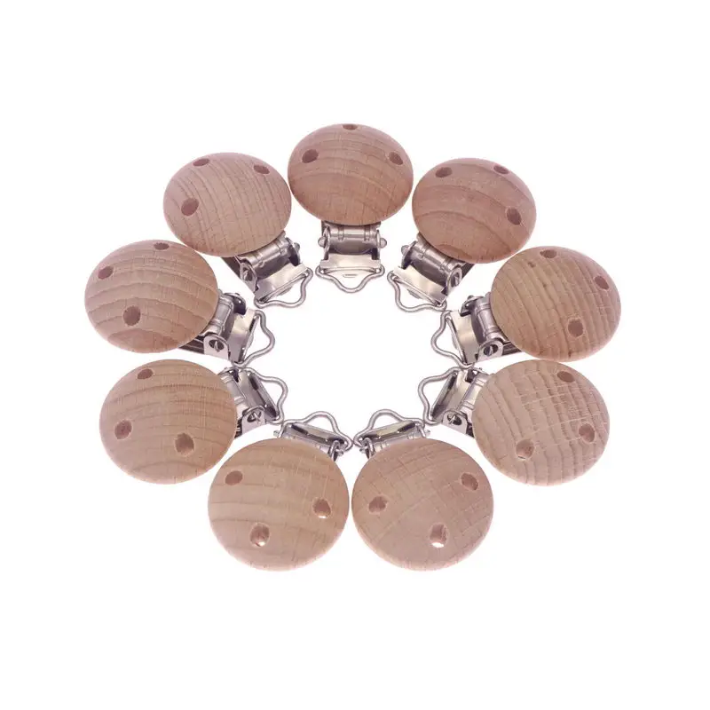 15pcs Baby Pacifier Clips BPA Free Beech Wooden With Holes Pacifier Chain Clip Baby DIY Log Nipple Chain Holder
15pcs Baby Pacifier Clips BPA Free Beech Wooden With Holes Pacifier Chain Clip Baby DIY Log Nipple Chain Holder