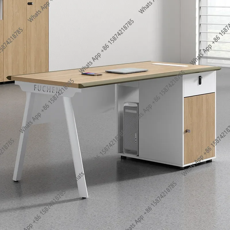 N68 Aluminum alloy hemming boss desk single office financial manager desk chair desk
N68 Aluminum alloy hemming boss desk single office financial manager desk chair desk
