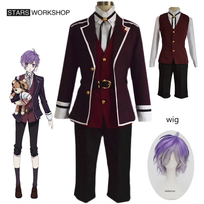 Anime DIABOLIK LOVERS Kanato Sakamaki Cosplay Costume Adult Coat Vest Shirt Pants Outfits Halloween Carnival Party Suit
Anime DIABOLIK LOVERS Kanato Sakamaki Cosplay Costume Adult Coat Vest Shirt Pants Outfits Halloween Carnival Party Suit