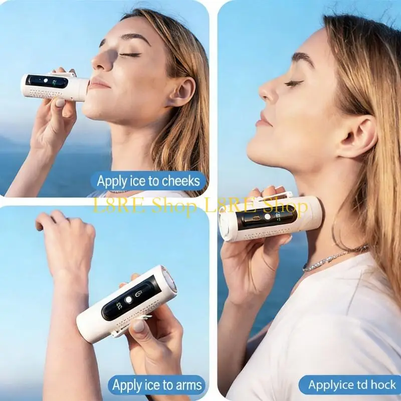 L8RE Multifunctional Wearable Body Fan With Cooling Layer And Included Stand
L8RE Multifunctional Wearable Body Fan With Cooling Layer And Included Stand