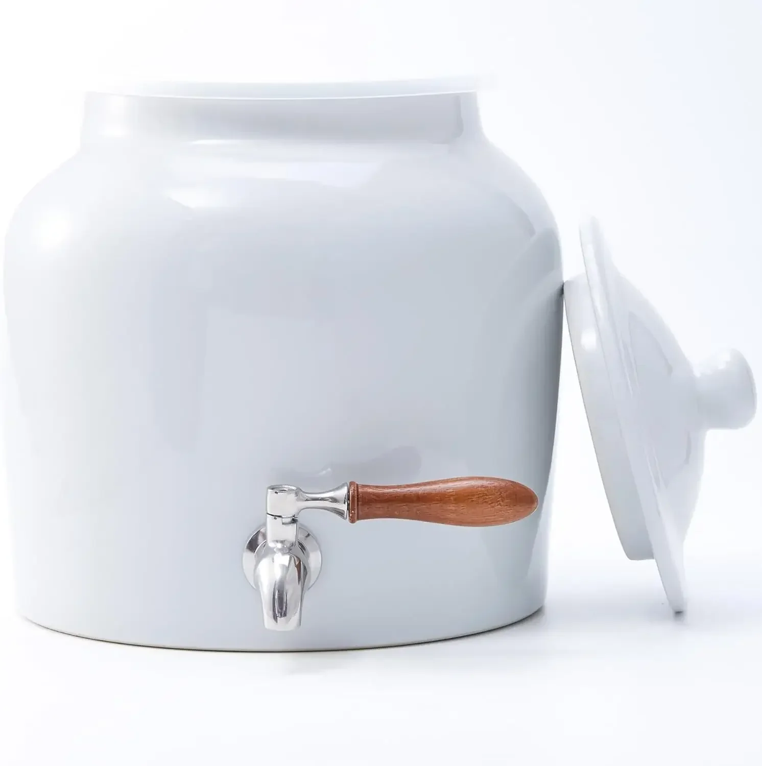 Ceramic Water Dispenser for 5 Gallon Bottle – Crock Water Dispenser with Durable Stainless Steel Faucet, Ideal for 3 to 5 Gallon
Ceramic Water Dispenser for 5 Gallon Bottle – Crock Water Dispenser with Durable Stainless Steel Faucet, Ideal for 3 to 5 Gallon