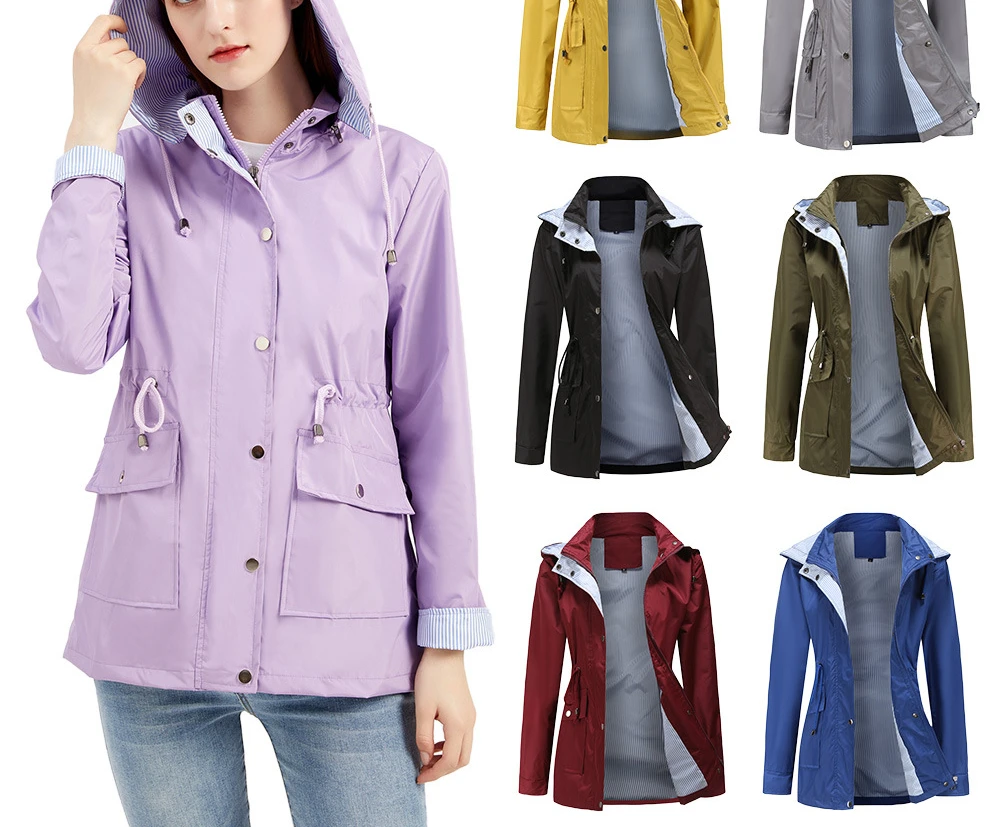 2022 Autumn and Winter New Women's Casual Jacket Coats Detachable Hood Trench Coat
2022 Autumn and Winter New Women's Casual Jacket Coats Detachable Hood Trench Coat
