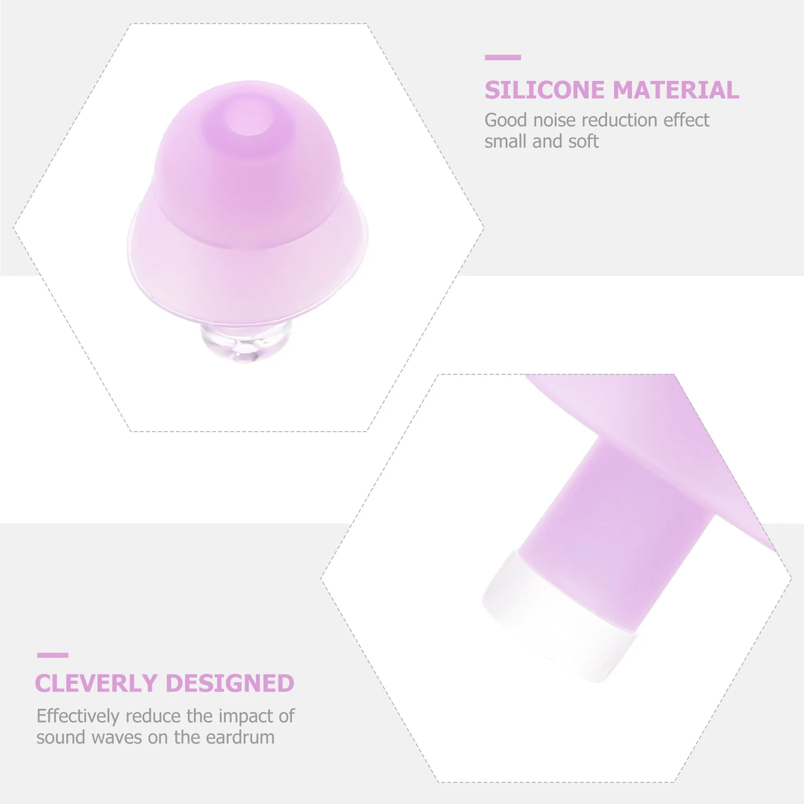 Anti-Noise Earplugs Silicone Reusable Noise Canceling Earplugs For Sleeping Sound Insulation Ear Plugs Students Dormitory
Anti-Noise Earplugs Silicone Reusable Noise Canceling Earplugs For Sleeping Sound Insulation Ear Plugs Students Dormitory