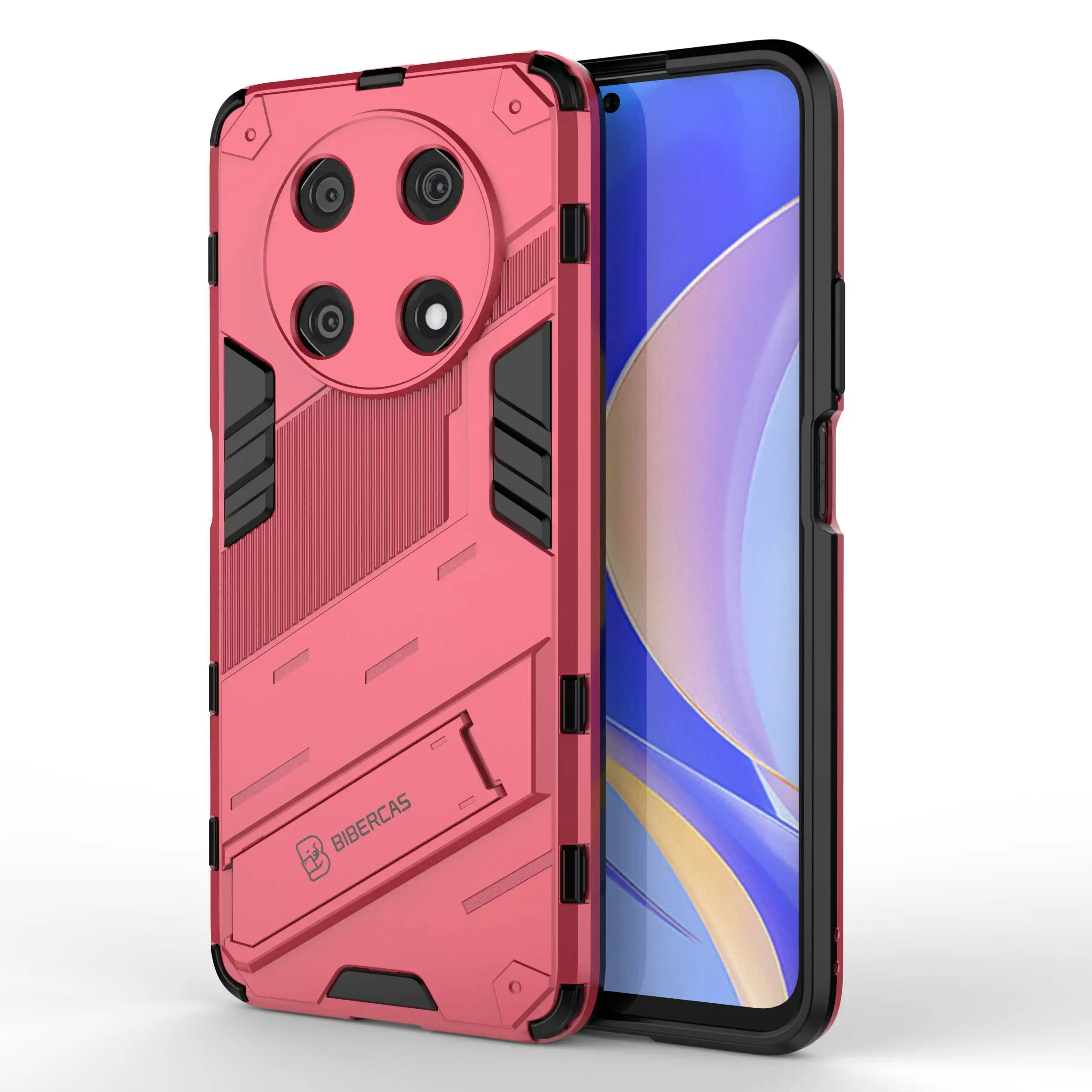 For Huawei Enjoy 50 Pro 4G / nova Y90 4G Shockproof Case with Kickstand PC+TPU Hybrid Phone Case Anti-drop Cover - Rose
For Huawei Enjoy 50 Pro 4G / nova Y90 4G Shockproof Case with Kickstand PC+TPU Hybrid Phone Case Anti-drop Cover - Rose