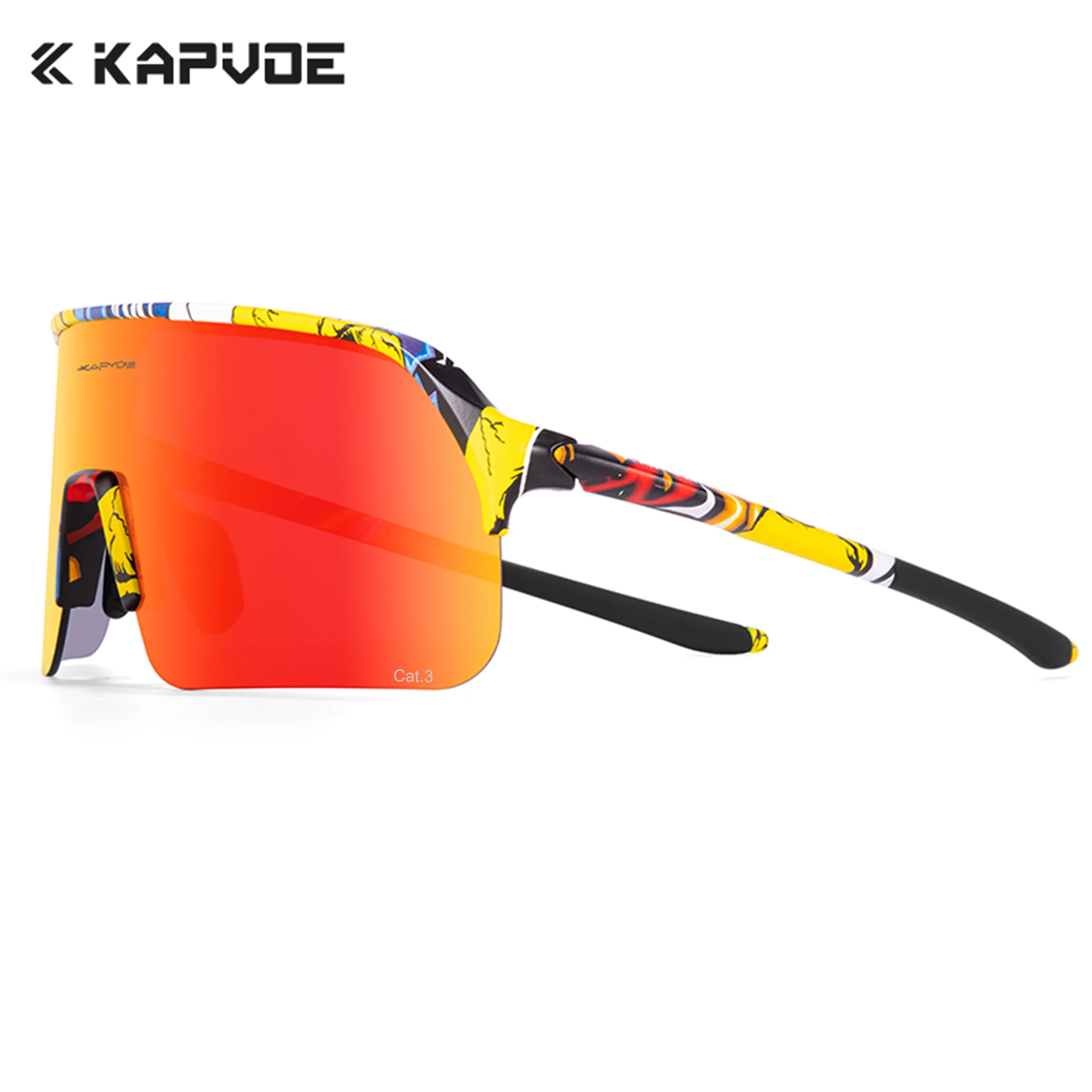 Kapvoe Hiking Eyewear Men's Cycling Sunglasses Sports Glasses Driving Bicycle Camping Glasses for Women Outdoor Goggles UV400
Kapvoe Hiking Eyewear Men's Cycling Sunglasses Sports Glasses Driving Bicycle Camping Glasses for Women Outdoor Goggles UV400