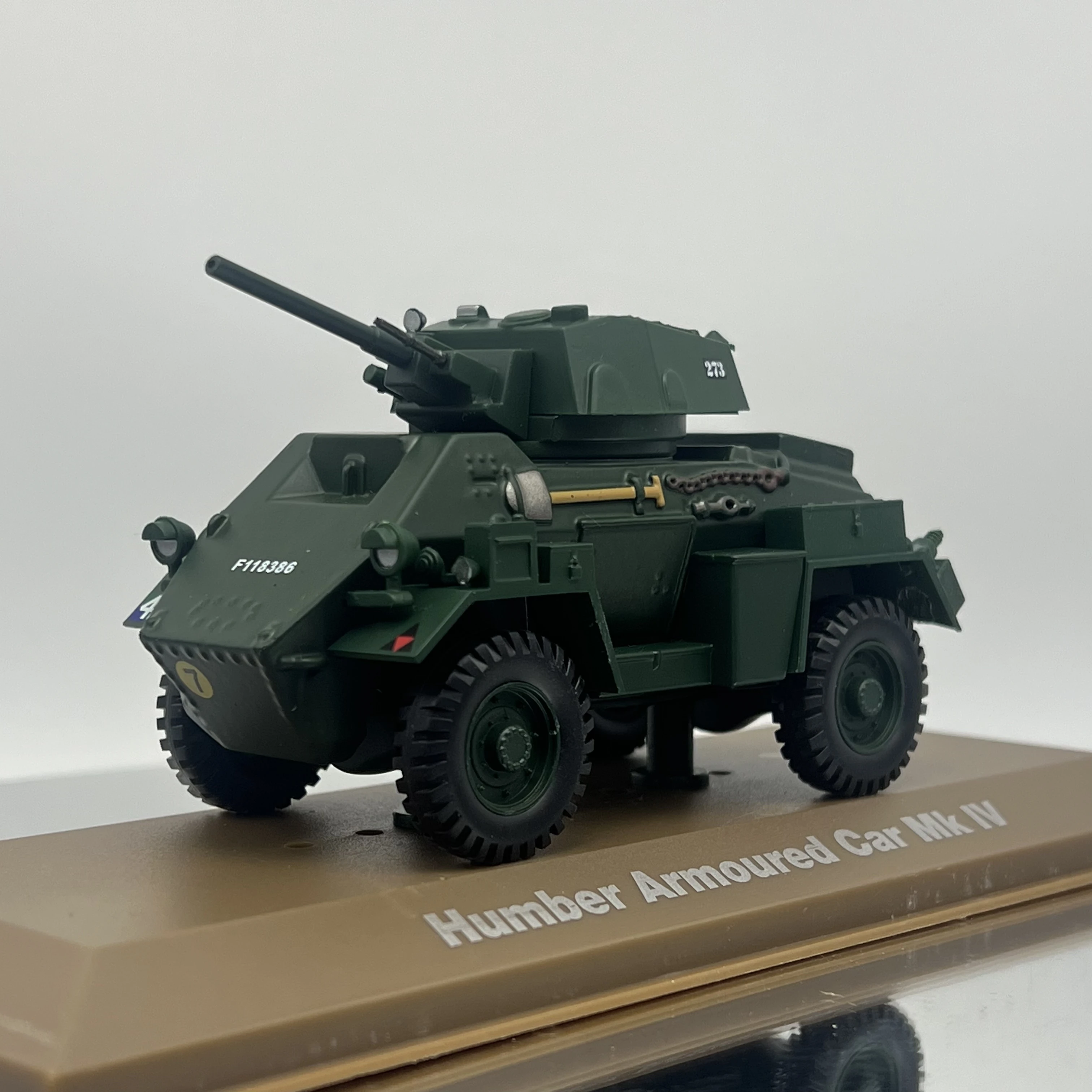 Diecast Atlas 1:43 Scale World War II British HUMBER ARMOURED CAR MKIV Alloy Car Model Collectible Toy Gift Souvenir Display
Diecast Atlas 1:43 Scale World War II British HUMBER ARMOURED CAR MKIV Alloy Car Model Collectible Toy Gift Souvenir Display