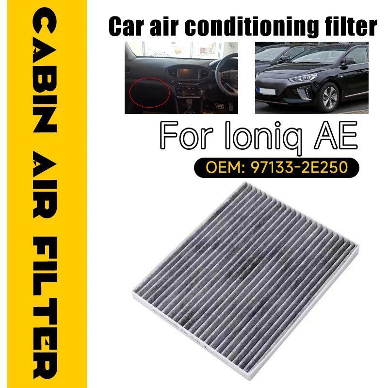 Carbon Air Filters For Hyundai Ioniq AE Hybrid Electric Plug-in 2017 2018 2019 2020 2021 2022 Effectively Exhausts Purifie Tools
Carbon Air Filters For Hyundai Ioniq AE Hybrid Electric Plug-in 2017 2018 2019 2020 2021 2022 Effectively Exhausts Purifie Tools