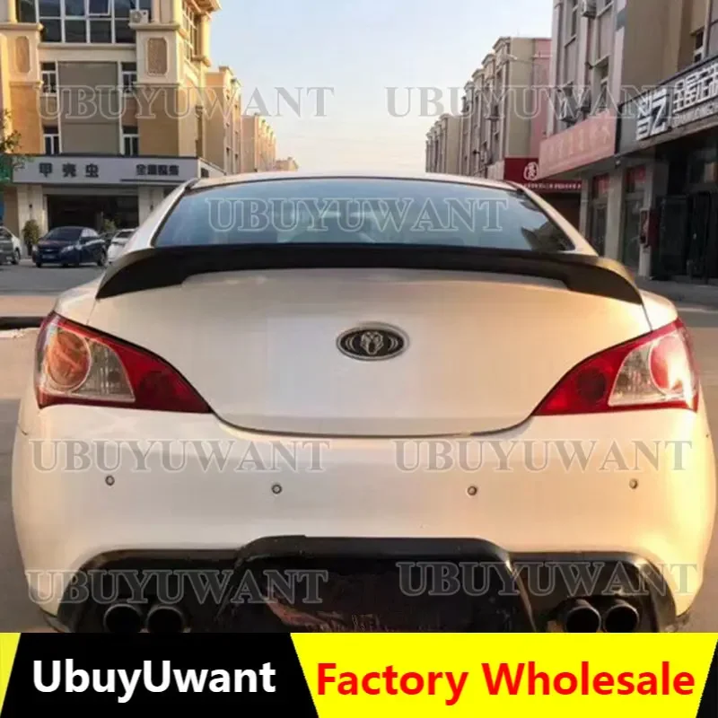 For Hyundai Tiburon Genesis Coupe Spoiler 2009-2012 Gloosy Black Carbon Fiber Material Car Rear Wing Rear Spoiler
For Hyundai Tiburon Genesis Coupe Spoiler 2009-2012 Gloosy Black Carbon Fiber Material Car Rear Wing Rear Spoiler