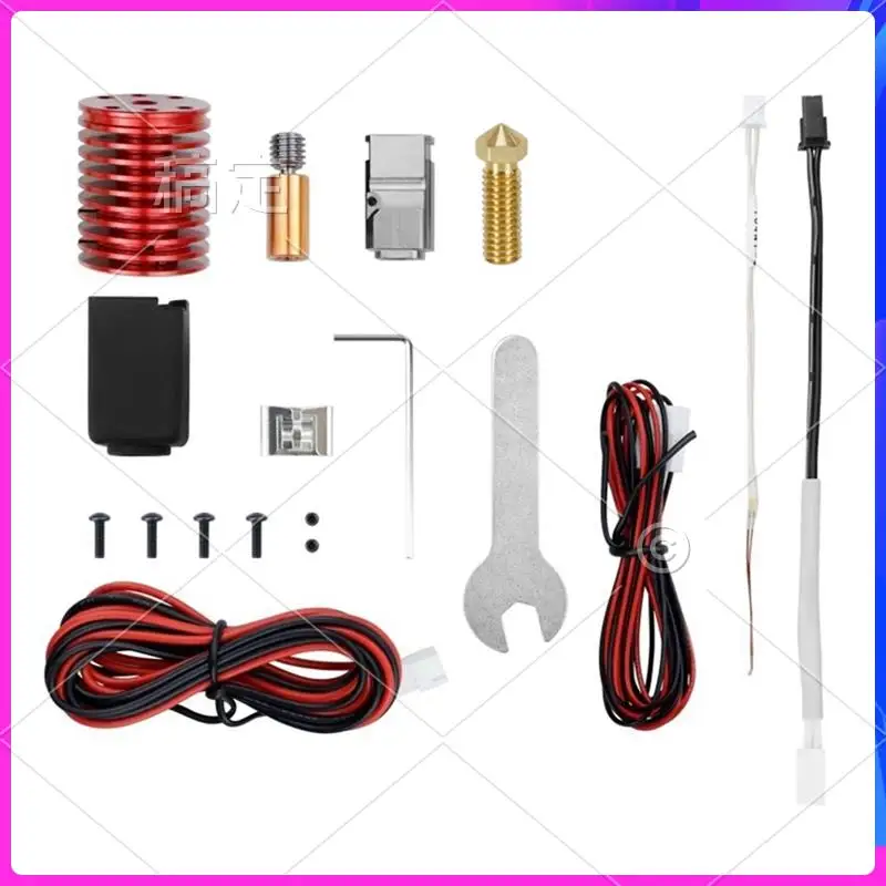 AP-V6 Voron Hotend Kit V6 Volcano сопло биметаллическое горло для Voron 0,1/0,2/2,4 для деталей 3D-принтера Prusa
AP-V6 Voron Hotend Kit V6 Volcano сопло биметаллическое горло для Voron 0,1/0,2/2,4 для деталей 3D-принтера Prusa