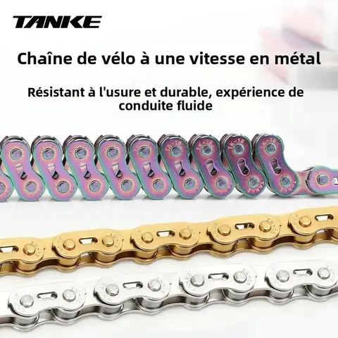 Single Speed 100L Bike Chain MTB BMX Mountain Cycling Accessories For Electric Bicycle
