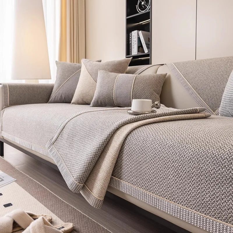Cotton Linen Living Room Sofa Cover Modern Simple Non-Slip Home Decoration Dustproof Cat Scratch Summer Cover Cloth Towel
Cotton Linen Living Room Sofa Cover Modern Simple Non-Slip Home Decoration Dustproof Cat Scratch Summer Cover Cloth Towel