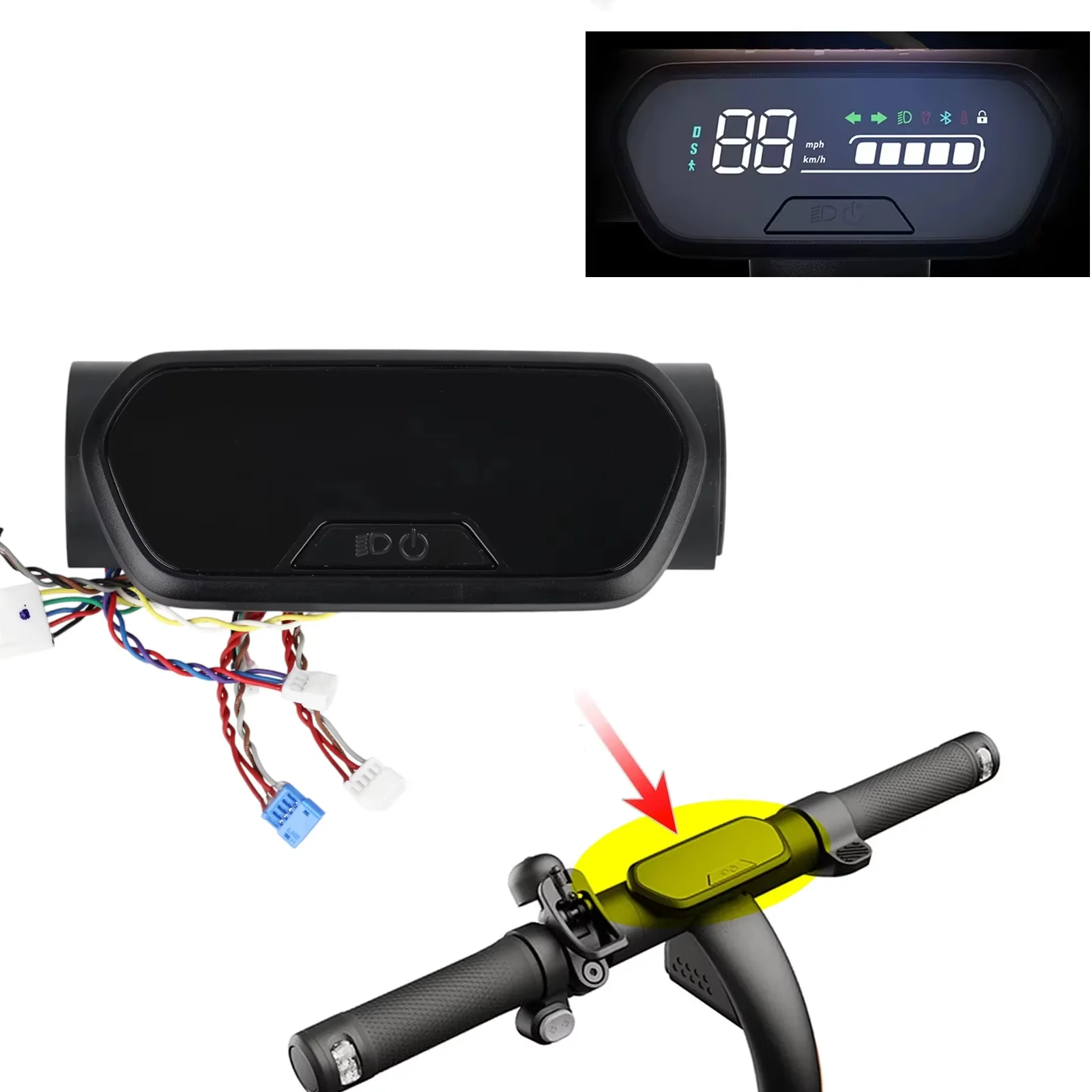 Original Switch Shell Assembly Dashboard Display Board For Ninebot E2 Pro KickScooter Electric Scooter Parts
Original Switch Shell Assembly Dashboard Display Board For Ninebot E2 Pro KickScooter Electric Scooter Parts