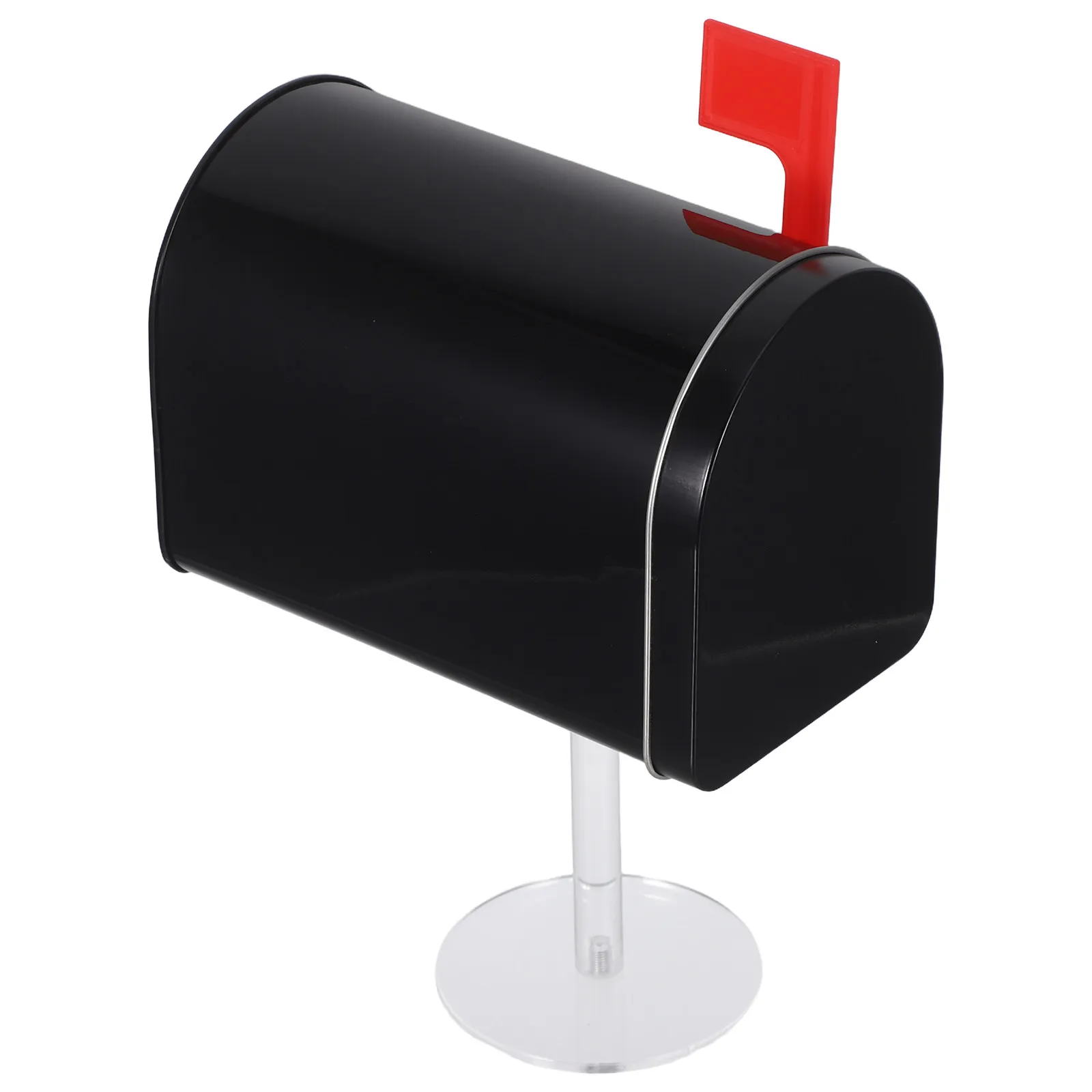 Mini Waterproof Iron Mailbox Black Outdoor Post Mounted Box Suggestion Donation Tip Box Lawn Ornament Mailbox
Mini Waterproof Iron Mailbox Black Outdoor Post Mounted Box Suggestion Donation Tip Box Lawn Ornament Mailbox